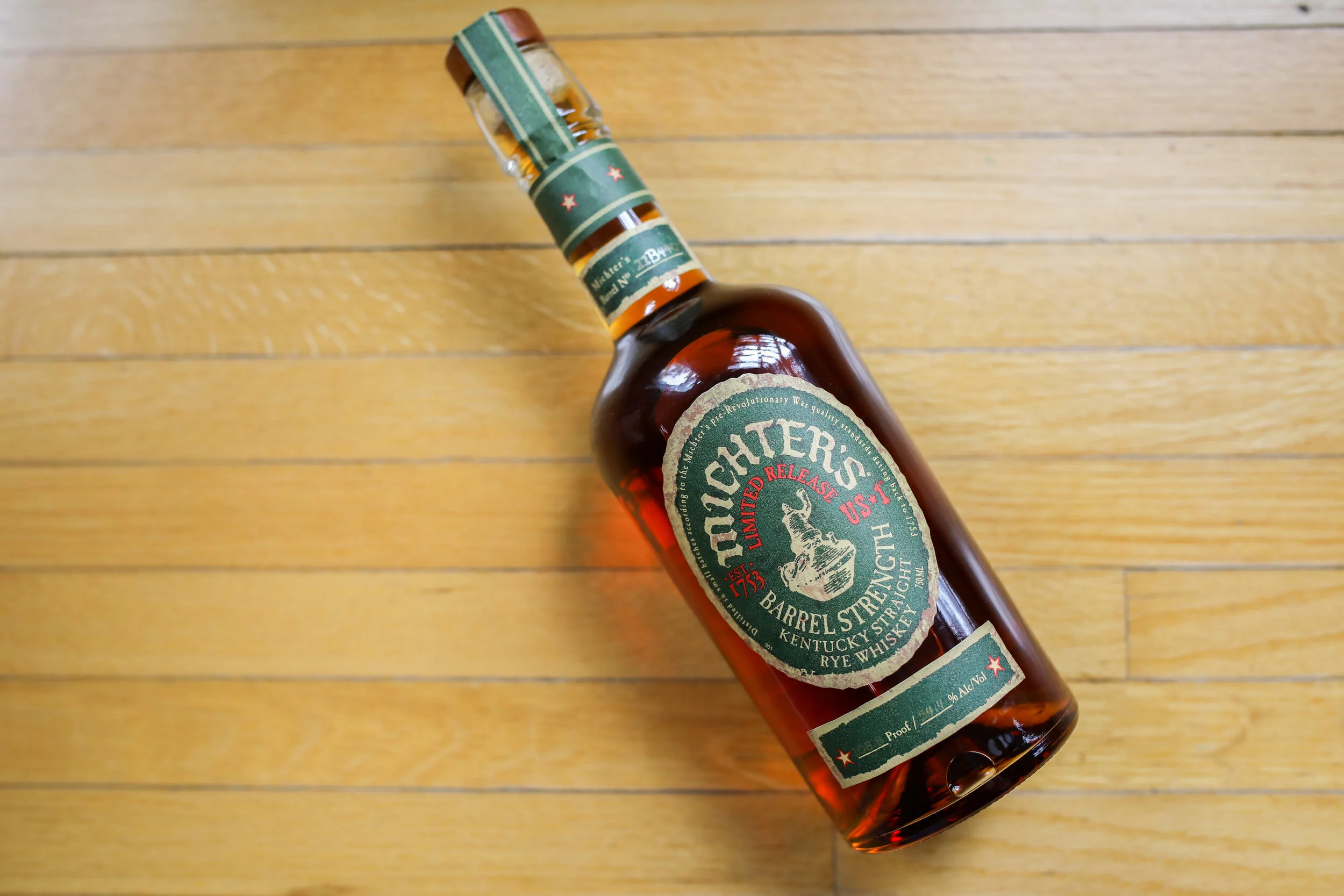 Michter's 2021 Barrel Strength Rye Review — The Whisky Study